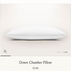 Boll & Branch Down Pillow Firm